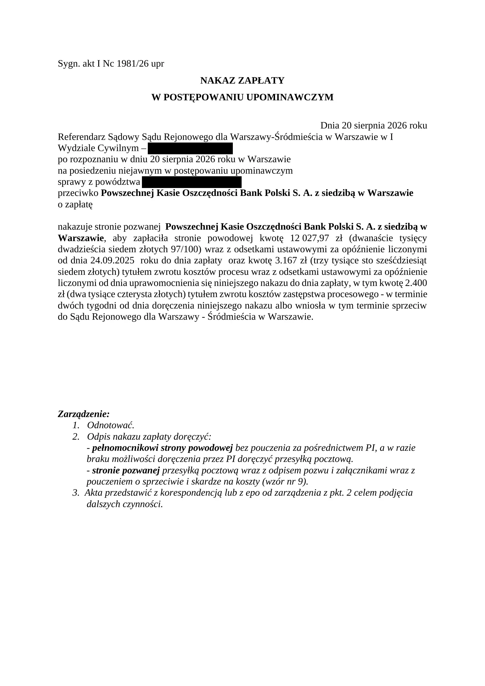 009-PKO-BP-nakaz-skd-12k-20082026 PKO BP nakaz zapłaty SKD